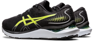 ASICS Green Laufen DE Men\'s GEL-CUMULUS 24 | | Outlet Black/Hazard |