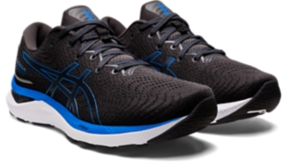 Men's GEL-NIMBUS 24, Electric Blue/Piedmont Grey