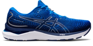 GEL CUMULUS 24 Men Electric Blue Deep Ocean Men s Running Shoes ASICS Outlet UK