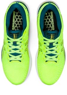 Men's GEL-CUMULUS 24, Safety Yellow/Velvet Pine, Running Shoes