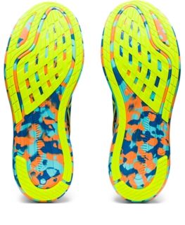 Chaussures Running ASICS Homme NOOSA TRI 14 Bleu / Vert / Orange 2023