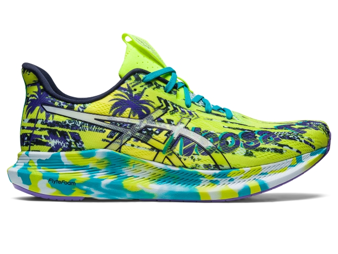 Men's NOOSA TRI 14 | Lime Zest/Sky | Running Shoes | ASICS