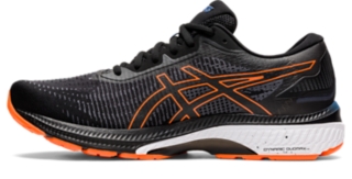 GEL SUPERION 5 Men Black Shocking Orange Herren Laufschuhe ASICS Outlet CH