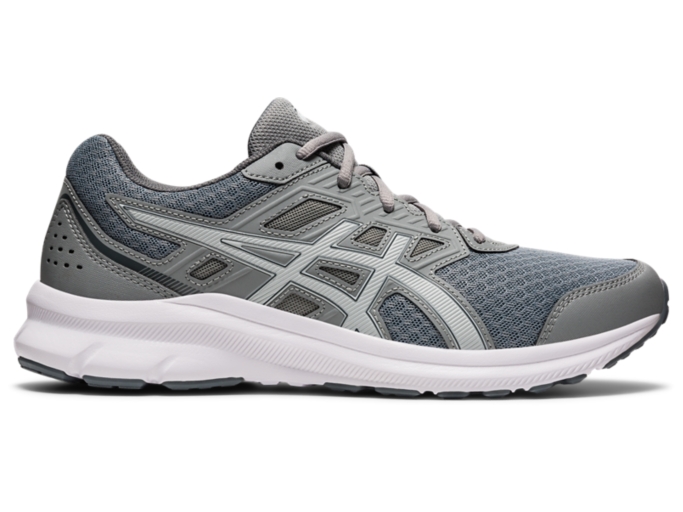 Men s JOLT 3 WIDE Stone Grey Glacier Grey Running Shoes ASICS