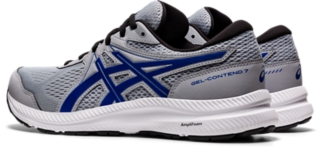 Men\'s GEL-CONTEND 7 | Piedmont Grey/Asics Blue | Running Shoes | ASICS