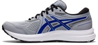 Men's GEL-CONTEND 7 | Piedmont Grey/Asics Blue | Running Shoes | ASICS