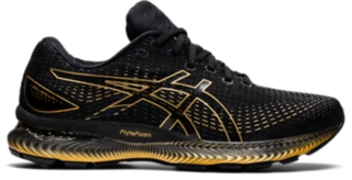 temporal Facultad Intestinos Men's GEL-SAIUN | Black/Pure Gold | Running Shoes | ASICS