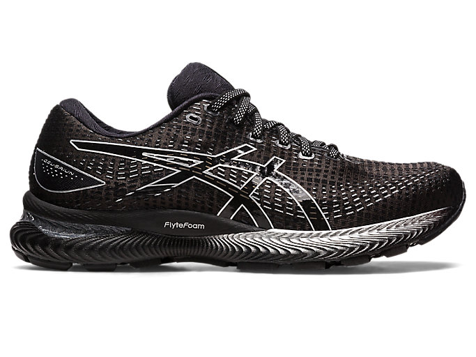 Image 1 of 7 of Men's Black/Pure Silver GEL-SAIUN Men's Running Shoes & Trainers