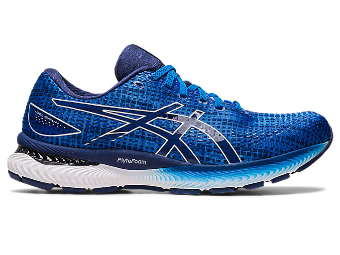 Image 1 of 7 of Men's Electric Blue/White GEL-SAIUN Men's Running Shoes & Trainers