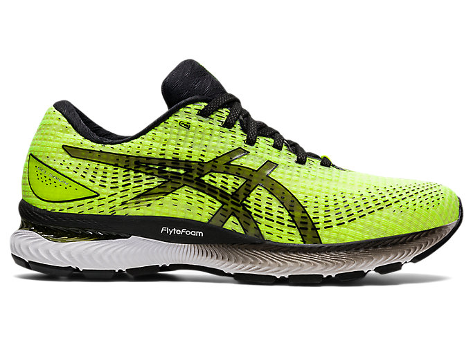 Image 1 of 7 of Men's Safety Yellow/Black GEL-SAIUN Men's Running Shoes & Trainers