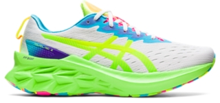 Men's NOVABLAST 2 | White/Safety Yellow | Running Shoes | ASICS