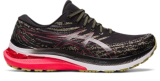 Men's GEL-KAYANO 29 | Black/Electric Red | Running Shoes | ASICS