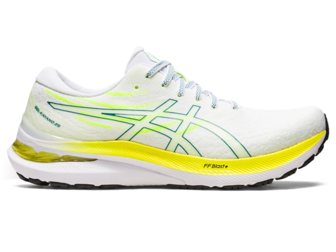 Men's GEL-KAYANO 29, White/Deep Ocean, Running Shoes