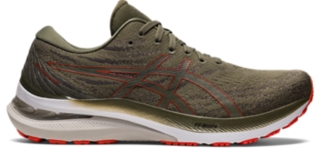 GEL KAYANO 29 Men Mantle Green Cherry Tomato Herren Laufschuhe ASICS Outlet DE