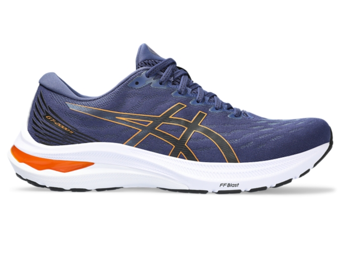 Men's GT-2000 11 | Deep Ocean/Bright Orange | Running Shoes | ASICS