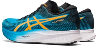 Men's MAGIC SPEED 2 | Island Blue/Orange Pop | Running Shoes | ASICS