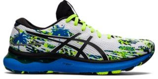 Men's GEL-NIMBUS 24 | White/Black | Running Shoes | ASICS