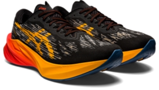 Men's NOVABLAST 3 | Black/Amber | Running Shoes | ASICS