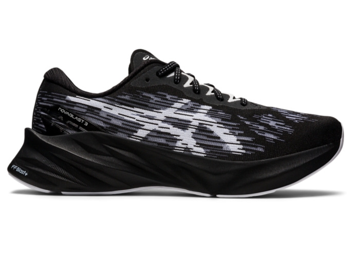 Men's NOVABLAST 3 | Black/White | Running Shoes | ASICS