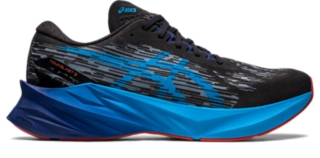 Men's NOVABLAST 3, Black/Island Blue, Running Shoes