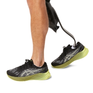 ASICS Novablast 3 Rubber-Trimmed Mesh Running Shoes for Men
