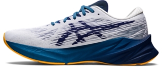 Men's NOVABLAST 3, White/Deep Ocean, Running Shoes