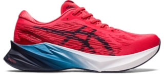 Men's NOVABLAST 3 | Electric Red/Midnight | Running | ASICS UK