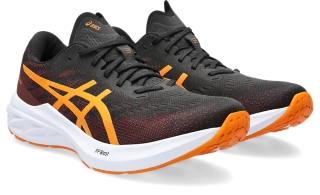 Men's DYNABLAST 3 | Black/Bright Orange | Running Shoes | ASICS