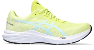 Men's DYNABLAST 3 | Glow Yellow/Aquamarine | Running Shoes | ASICS