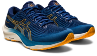 GEL KAYANO LITE 3 Men Azure Amber Men s Running Shoes ASICS Outlet BE