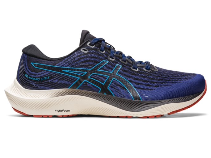 GEL KAYANO LITE 3 Men Indigo Blue Black Herren Laufschuhe ASICS Outlet DE