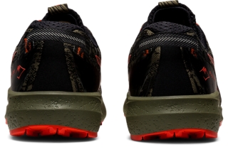 Men\'s Fuji ASICS Green/Cherry Lite | Mantle | Shoes 3 Running | Tomato Trail