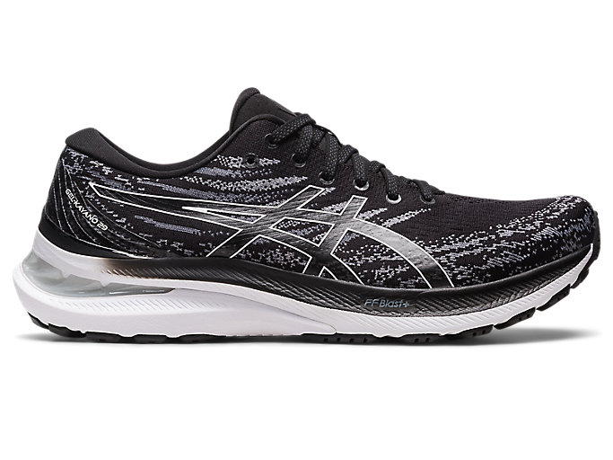 Image 1 of 7 of Homme Black/White GEL-KAYANO 29 WIDE Chaussures Running Pour Hommes