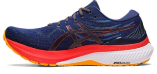 GEL-KAYANO 29 | DEEP OCEAN/CHERRY TOMATO | メンズ ランニング シューズ【ASICS公式通販】