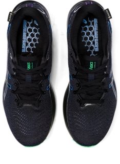 Men's GEL-CUMULUS 24 GTX | Black/Blue Coast | Running | ASICS Outlet UK