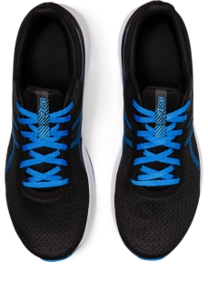 Men's PATRIOT | Black/Electric Blue | Running | ASICS