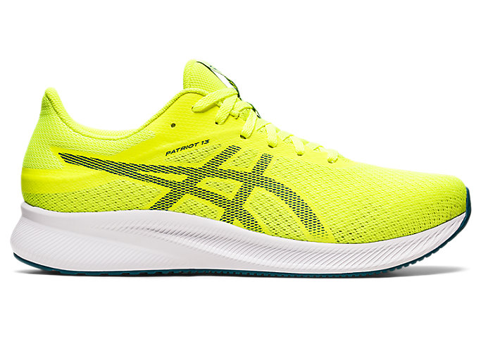 Image 1 of 7 of Men's Safety Yellow/Velvet Pine PATRIOT 13 Men's Running Shoes & Trainers