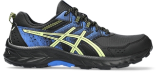 Men's GEL-VENTURE 9, Black/Glow Yellow, Trail running