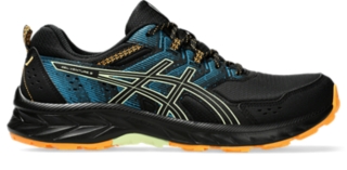 GEL VENTURE 9 Men Black Cool Matcha Trailrunningschoenen voor heren ASICS NL