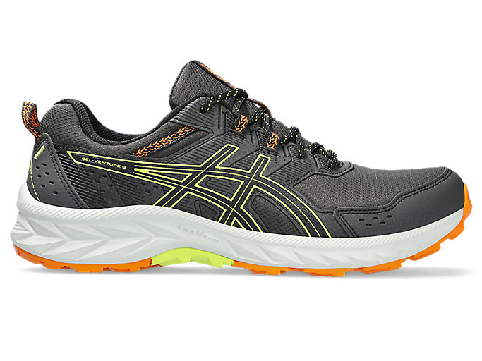 Image 1 of 7 of Men's Graphite Grey/Black GEL-VENTURE 9 Mens Trail Running Shoes