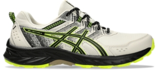 GEL VENTURE 9 Men OATMEAL SAFETY YELLOW Men s Trail Running Shoes ASICS Singapore