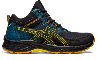 Men's GEL-VENTURE 9 Black/Golden Yellow Trail Running | ASICS