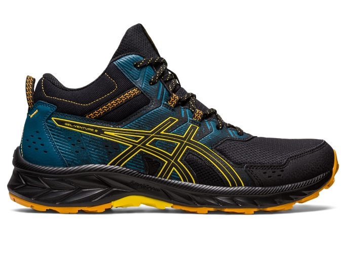 Matemático anfitrión Banco de iglesia Men's GEL-VENTURE 9 MT | Black/Golden Yellow | Trail Running Shoes | ASICS