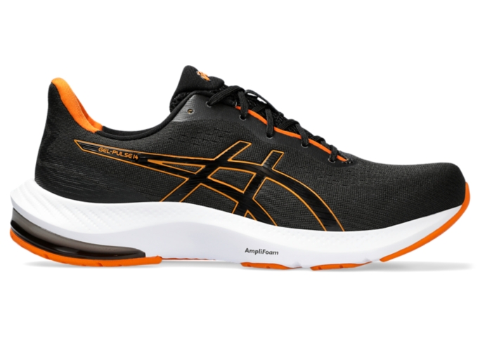 Asics men's gel-pulse 5 2025 shoes - white/onyx/neon orange