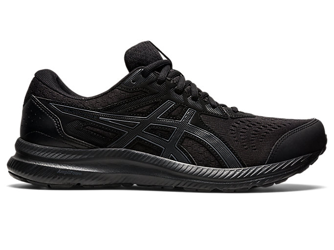 Image 1 of 7 of Men's Black/Carrier Grey GEL-CONTEND 8 Mens Running Shoes