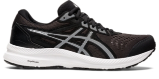 Asics mens running hot sale shoes white