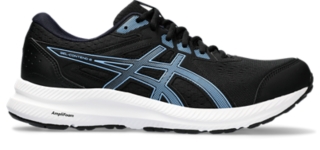 Men\'s GEL-CONTEND Black/Blue Shoes Running Bliss | ASICS | 8 