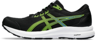 Men's GEL-CONTEND 8 | Black/Electric Lime | Running Shoes | ASICS