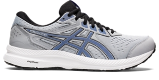 Men\'s GEL-CONTEND 8 | Piedmont Grey/Asics Blue | Running Shoes | ASICS