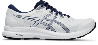 White asics shop nursing shoes